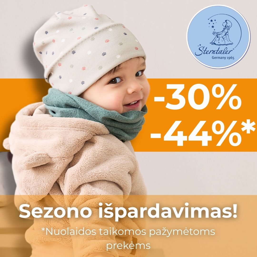 „STERNTALER” – Sezono išpardavimas!