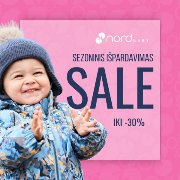 Sezoninis išpardavimas iki -30%