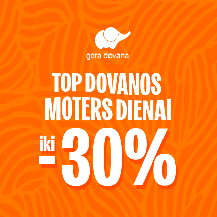 YPATINGI pasiūlymai MOTERS DIENOS proga