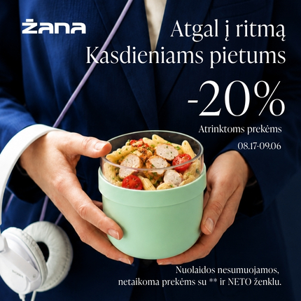 -20 % atrinktoms prekėms
