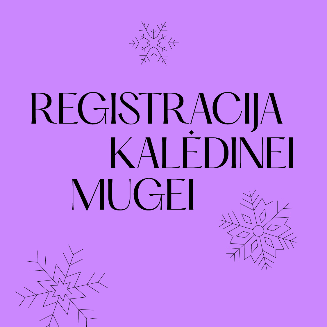 Registracija į kasmetinę KALĖDINĘ MUGĘ PPC AKROPOLIS | Kaunas 2026