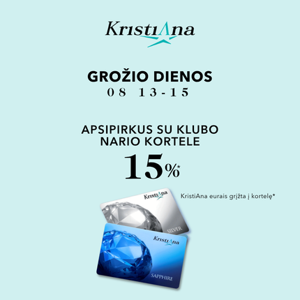 Kiekvienas apsipirkimas naudingas