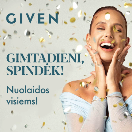 GIVEN gimtadienis!