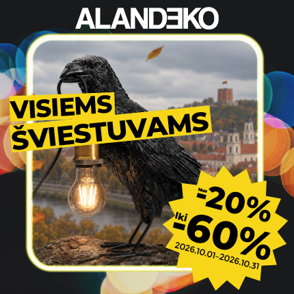 ALANDEKO | Šviestuvų išpardavimas!