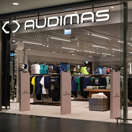 AUDIMAS. Atsinaujinusi parduotuvė!