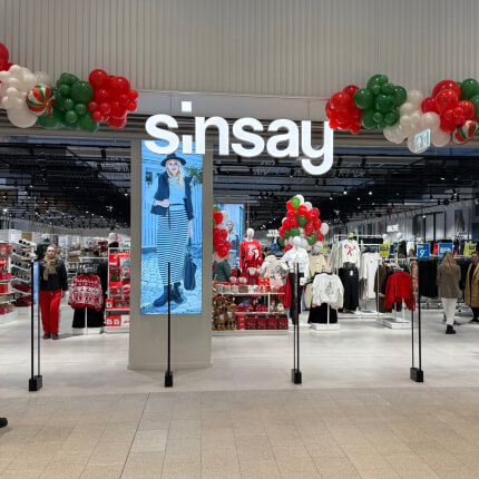 SINSAY. Nauja parduotuvė!
