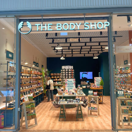THE BODY SHOP. Atsinaujinusi parduotuvė!