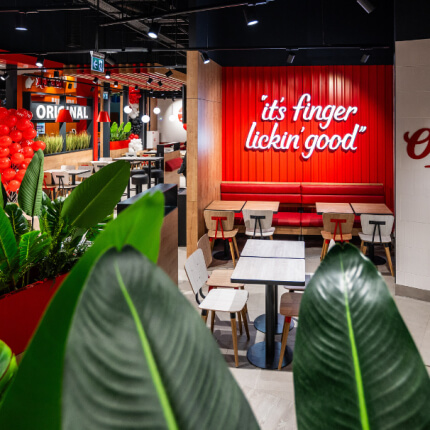 KFC. Naujas restoranas!