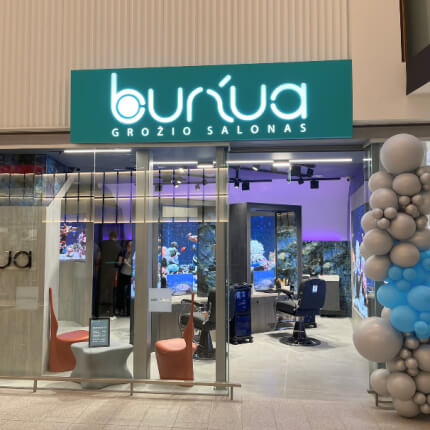 BURŽUA. Naujas grožio salonas!