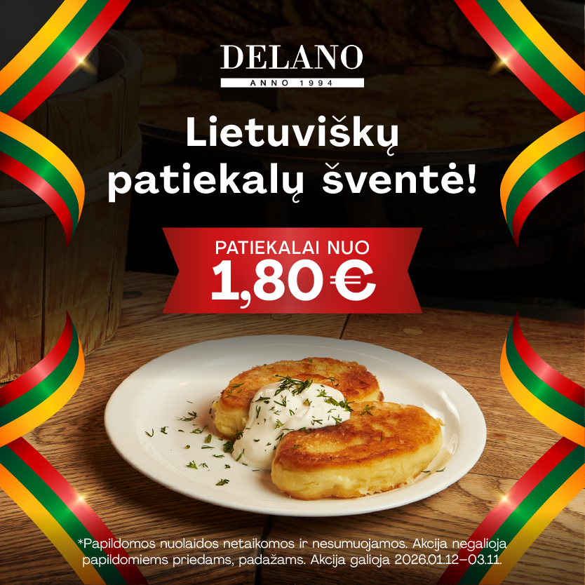 DELANO. Lietuviškų patiekalų šventė
