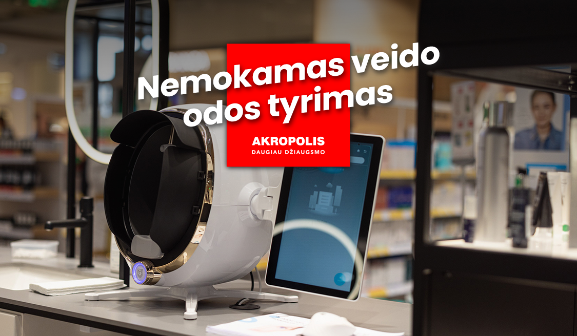 Nemokamas veido odos tyrimas EUROVAISTINĖJE