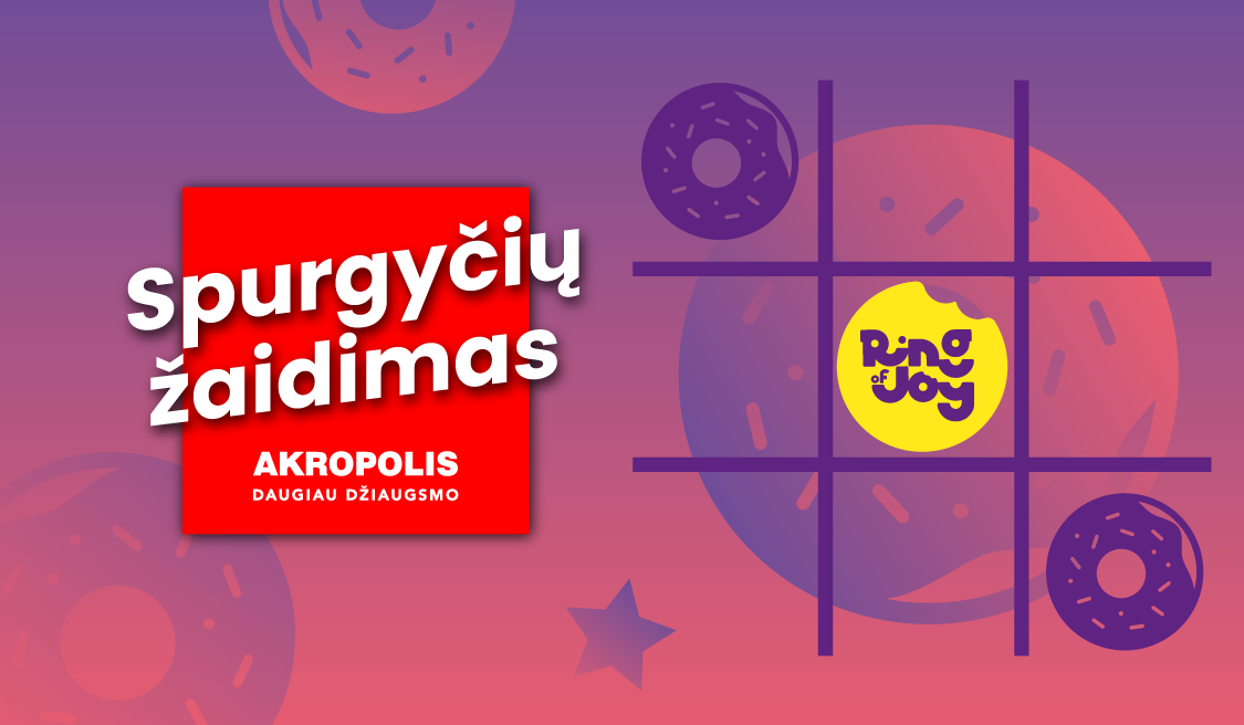 „Ring of joy“  žaidimo ir prizų zona