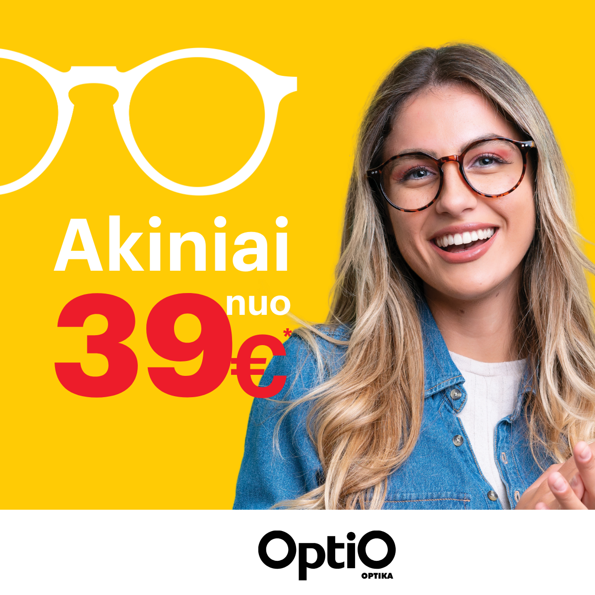 OPTIO. Akiniai už 39 €*