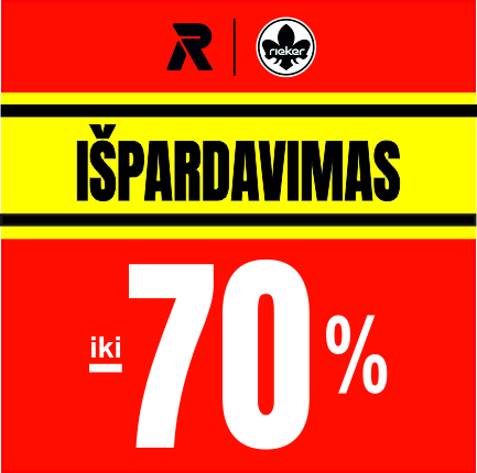 RIEKER. Finalinis išpardavimas STARTAVO iki 70%!