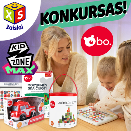 XS ŽAISLAI. KONKURSAS!