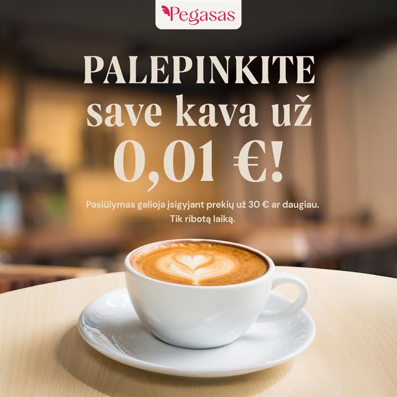 PEGASAS. Kavos pasiūlymas