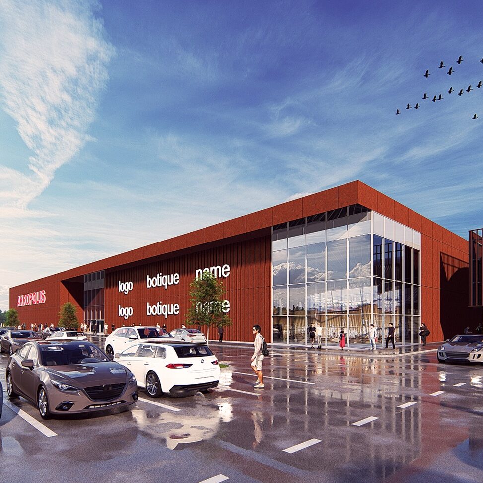 6 mln. eurų investicija Klaipėdoje: prie „Akropolio“ kylantis naujas pastatas lankytojus pasitiksrudenį