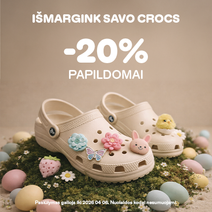 CROCS. Velykų pasiūlymas
