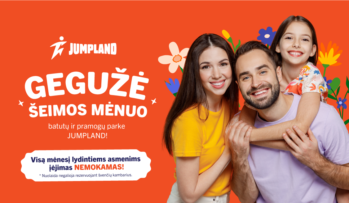 Šeimos mėnuo JUMPLAND