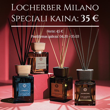 KRISPO. Specialus Locherber Milano pasiūlymas.