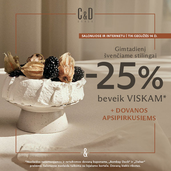 C&D STYLE. Stilingiausias gimtadienis metuose