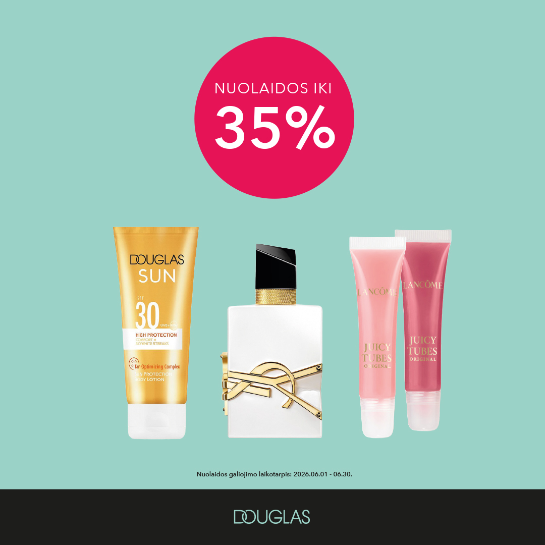 DOUGLAS. – nuolaidos iki 35%