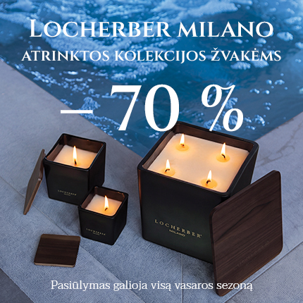 KRISPO. Locherber Milano vasaros pasiūlymas