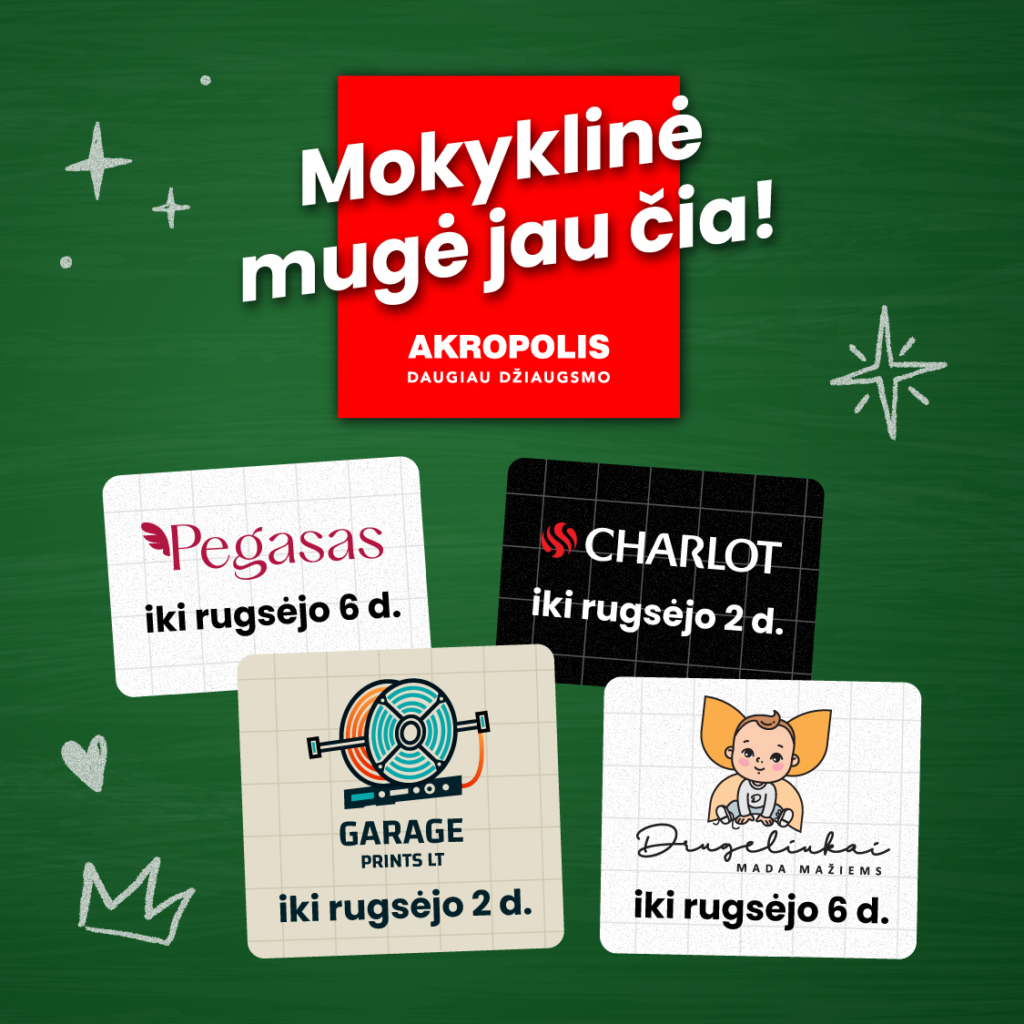 Mokyklinė mugė. Pasiruoškite naujai pradžiai