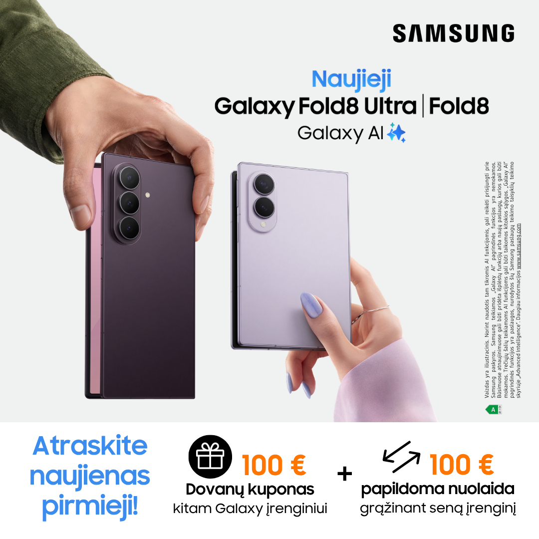 MOBILI PREKYBA. Naujieji Galaxy jau čia!