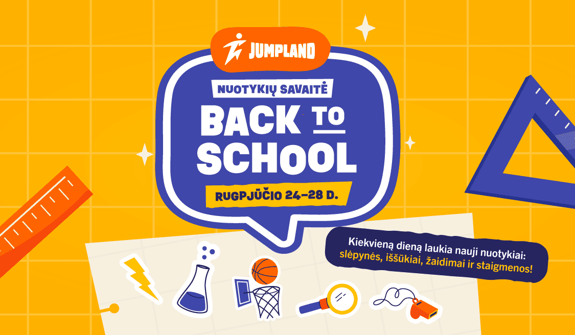 Back to school savaitė