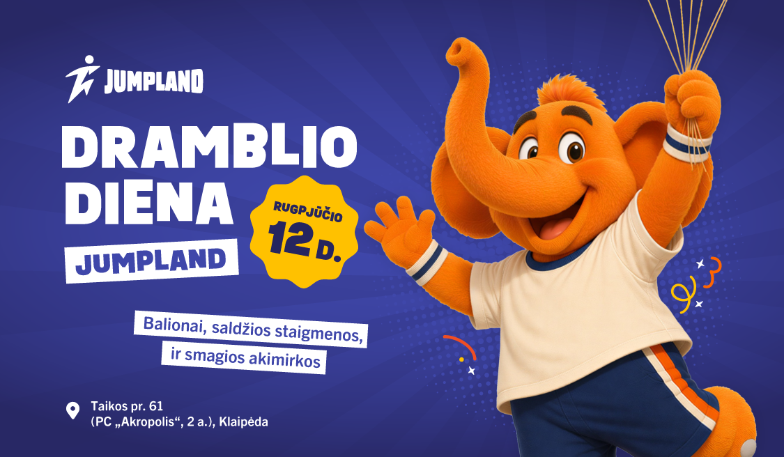 Dramblio diena JUMPLAND