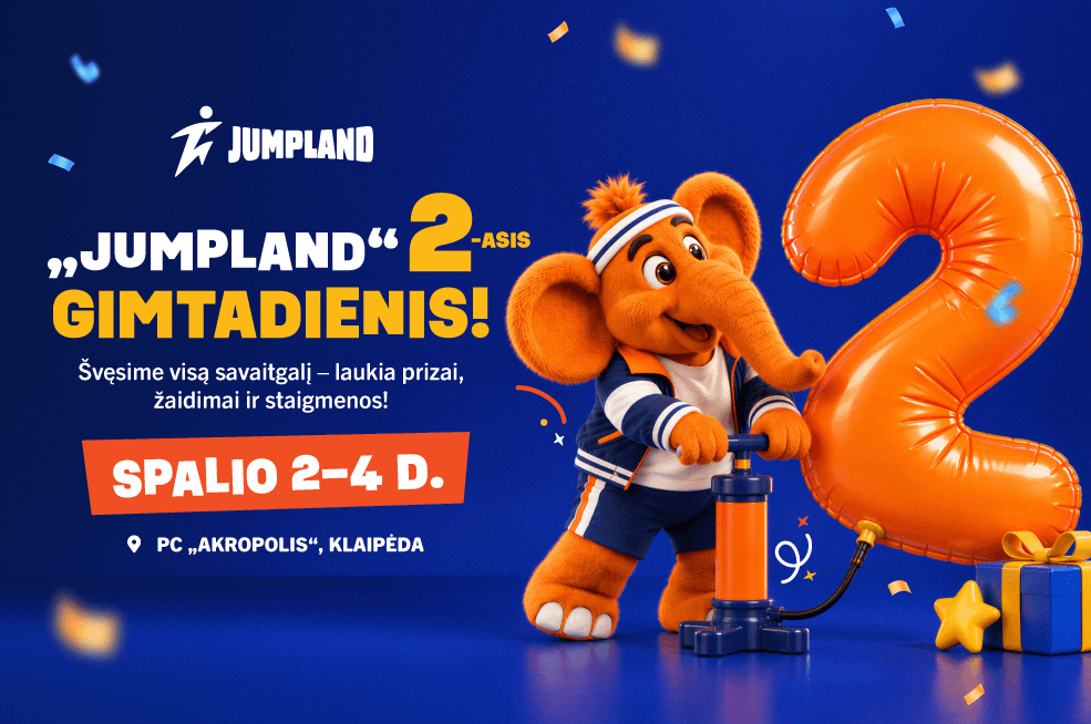 JUMPLAND 2-asis gimtadienis!