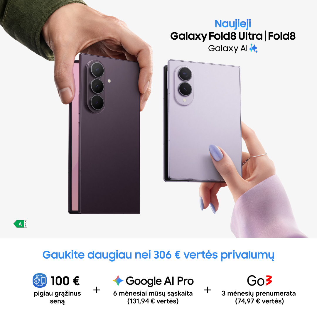 SAMSUNG SALONAS. Triguba nauda!