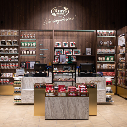 RŪTA. Atsinaujinusi parduotuvė!