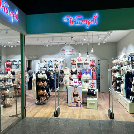 TRIUMPH. Atnaujinta parduotuvė!