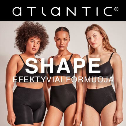 ATLANTIC. Nauja formuojančių kelnaičių kolekcija!