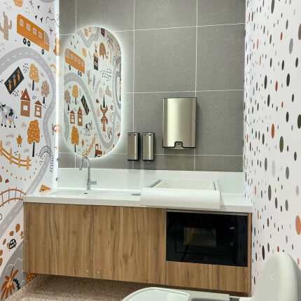 Atsinaujinę vaiko priežiūros kambariai!