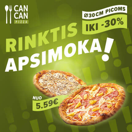 RINKTIS APSIMOKA! 🍕✨