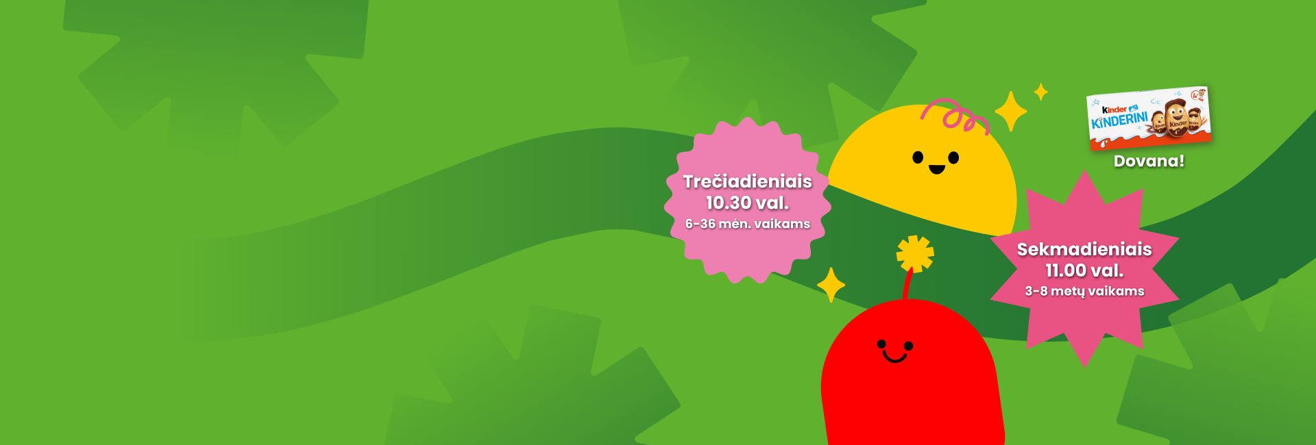 Nemokami teatralizuoti pasirodymai vaikams