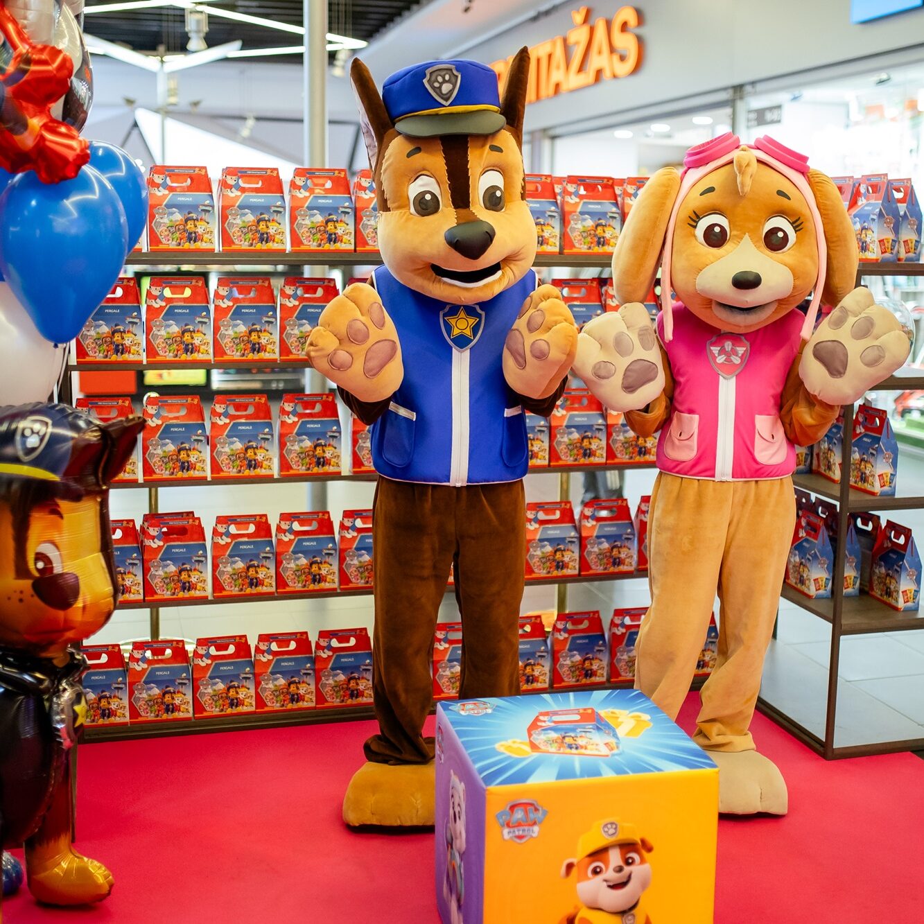 Šiaulių „Akropolis“ kviečia šeimas į savaitgalį su Šunyčiais Patruliais