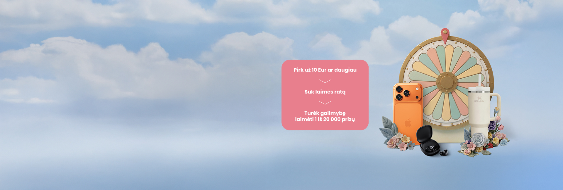 20 000 prizų - pasiruošęs laimėti?