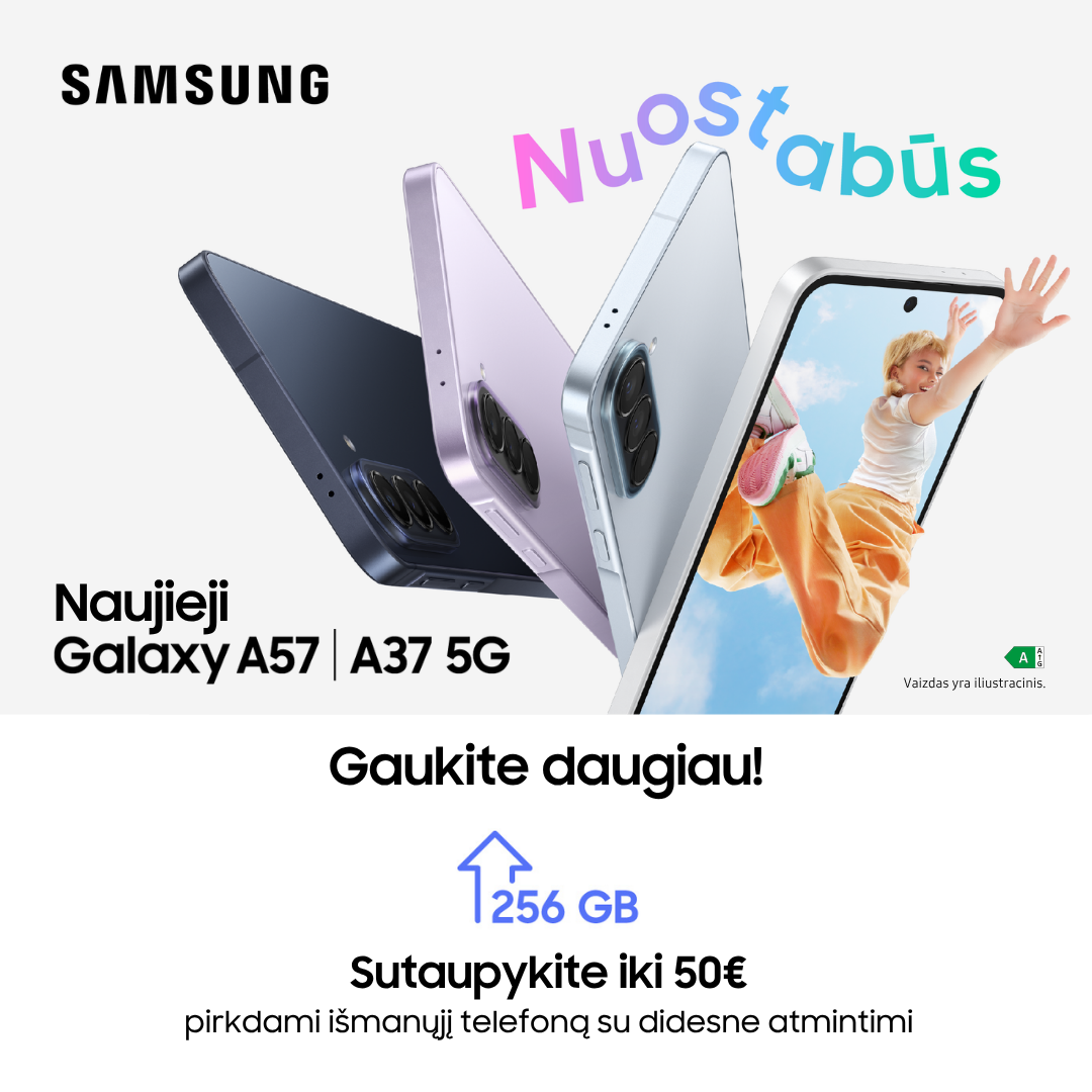MOBILI PREKYBA. Samsung A57 | A37 5G