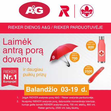 A&G / RIEKER. RIEKER DIENOS