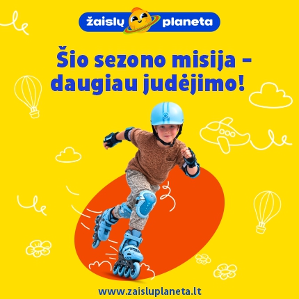 Šio sezono misija – daugiau judėjimo!