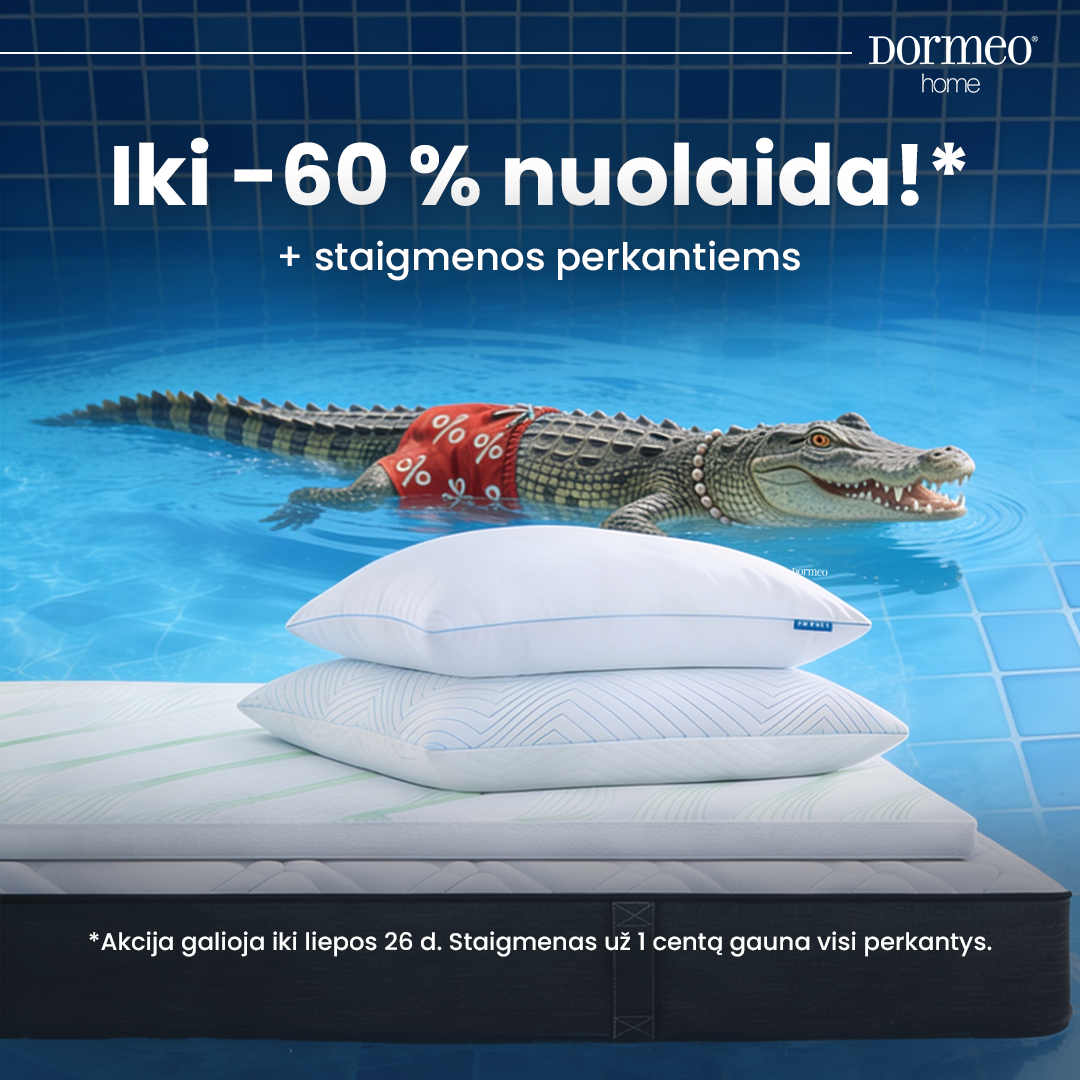 DORMEO. Vasaros pasiūlymas