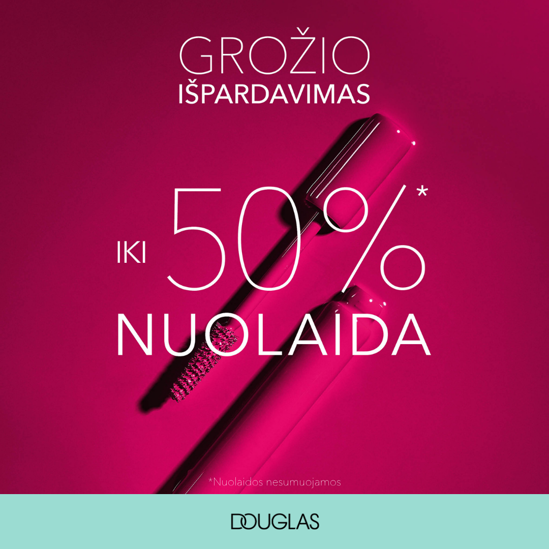 DOUGLAS. GROŽIO IŠPARDAVIMAS