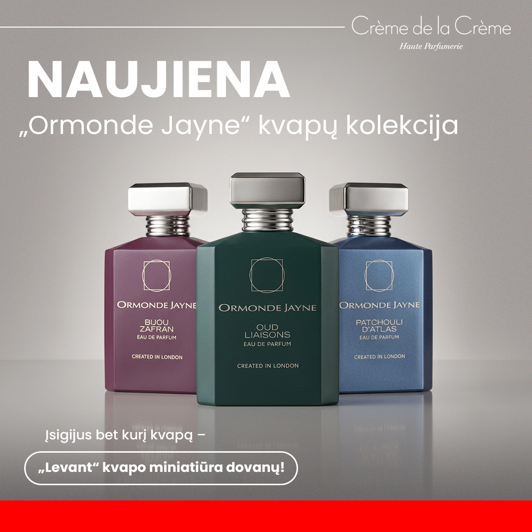 CRÈME DE LA CRÈME. Nauja kvapų kolekcija