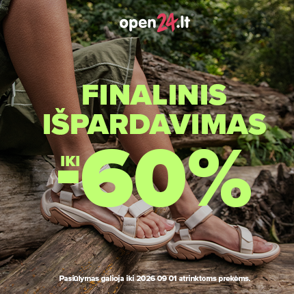 OPEN24.lt. Finalinis išpardavimas iki -60%