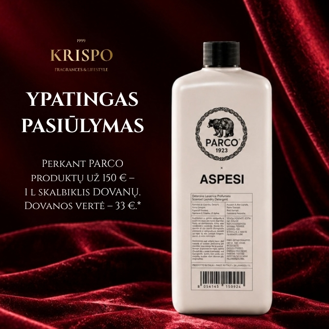 KRISPO. YPATINGAS PASIŪLYMAS