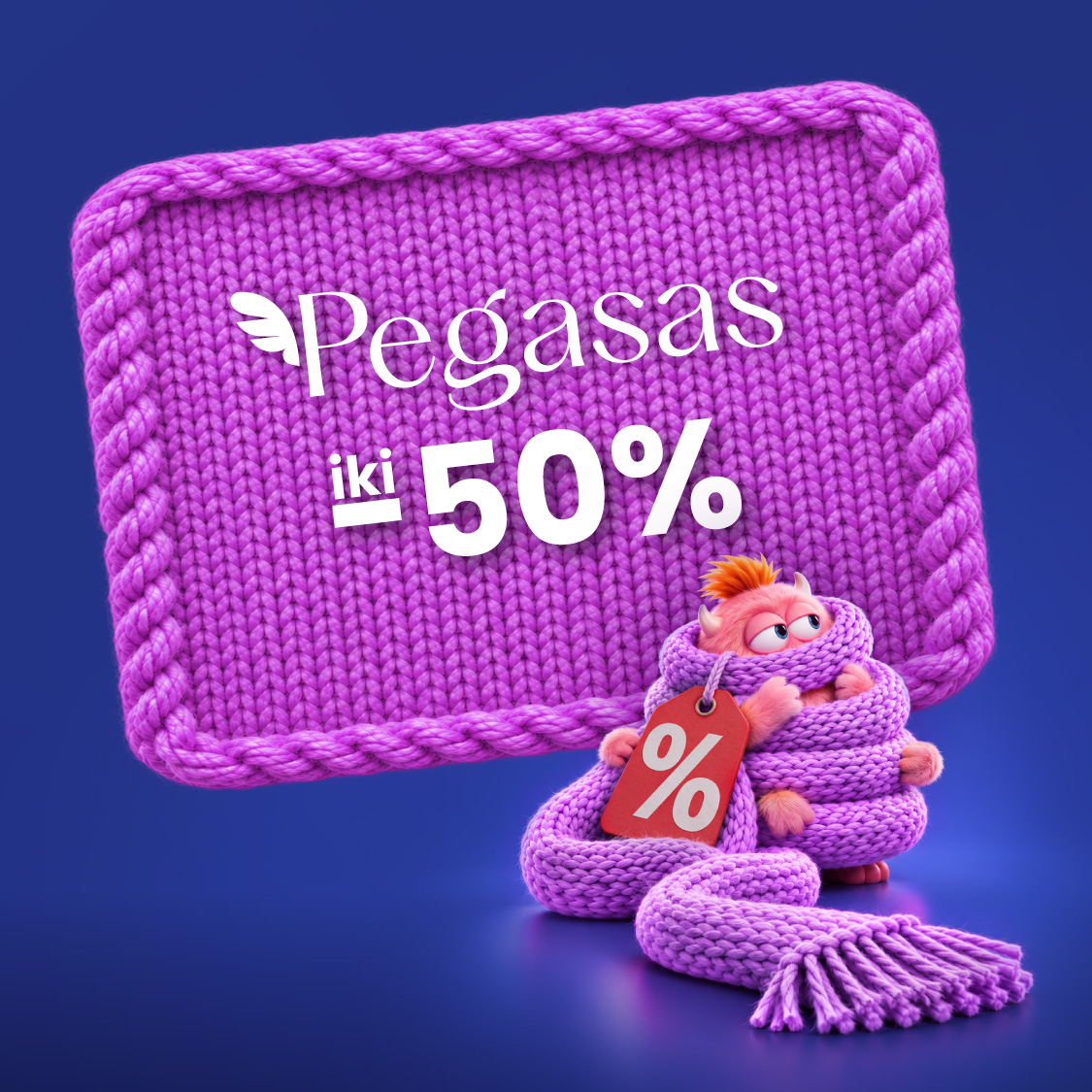 PEGASAS. NUOLAIDŽIAUJAM!